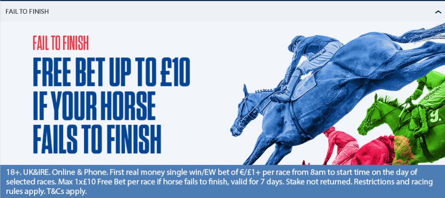 Coral fail to finish Cheltenham