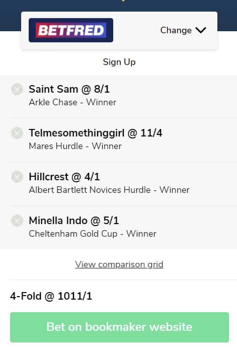 Cheltenham lucky 15 tips 2022