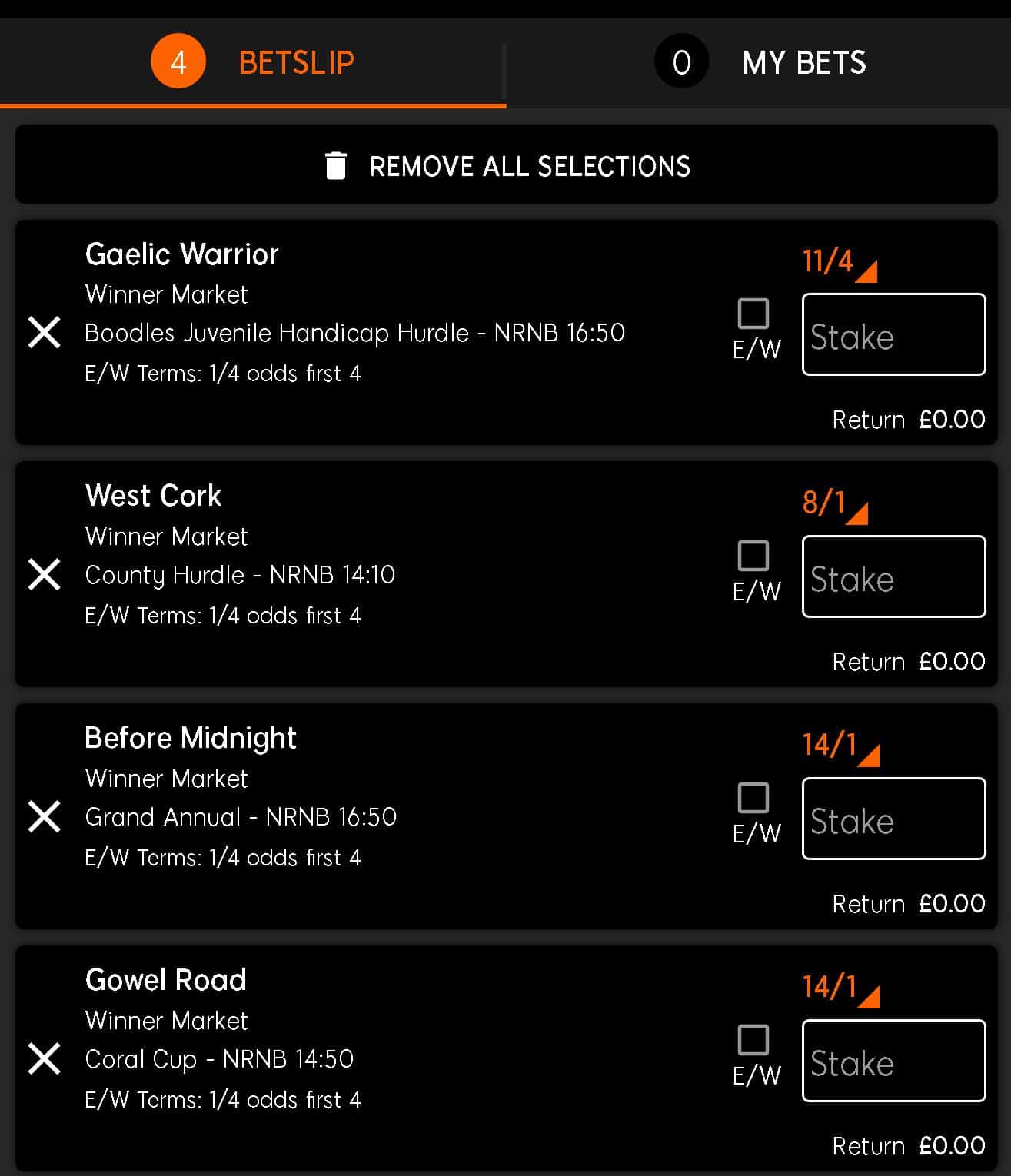 Cheltenham tips handicaps