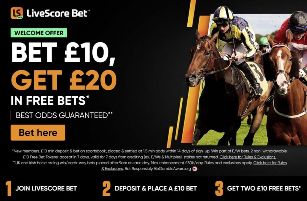 LiveScore Bet free bets