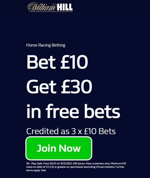 William Hill Cheltenham sign-up offer