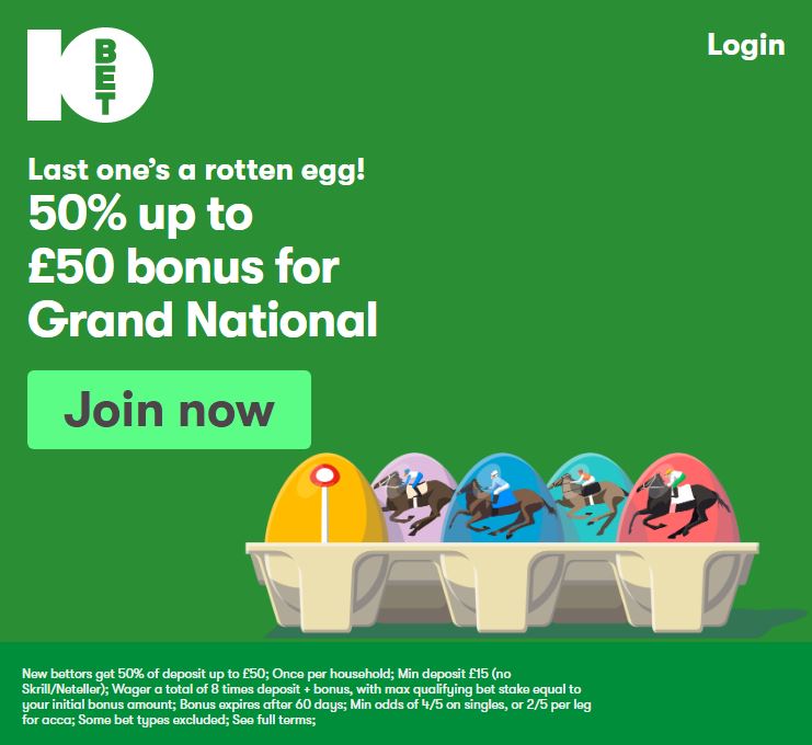 10Bet Grand National offer