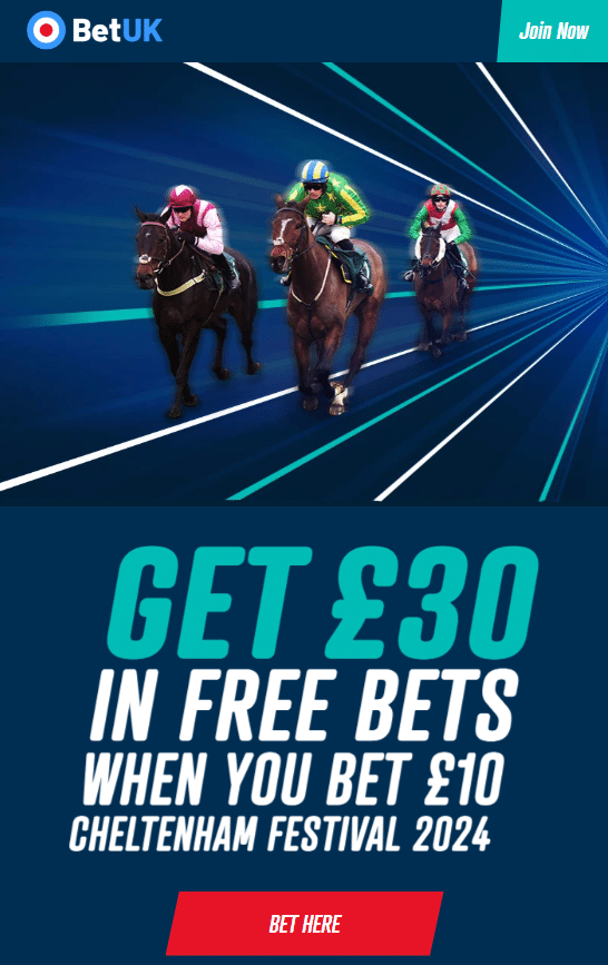 BetUK Cheltenham sign-up offer