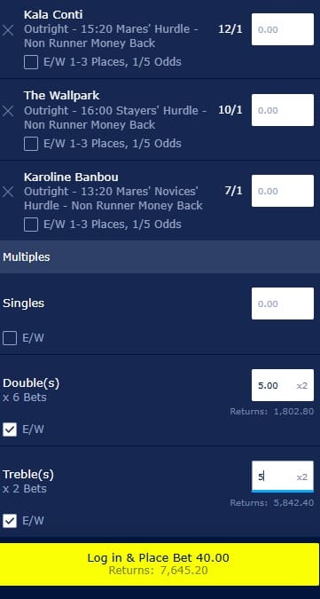 Cheltenham each-way tips