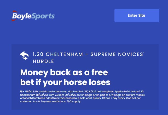 Boylesports Supreme offer
